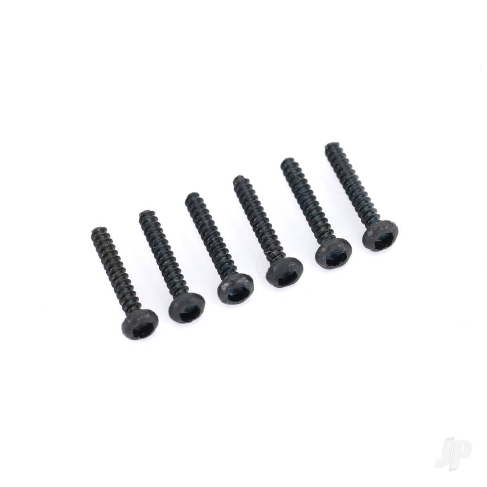 Screws, 1.6x10mm button-head, self-tapping (hex drive) (6)