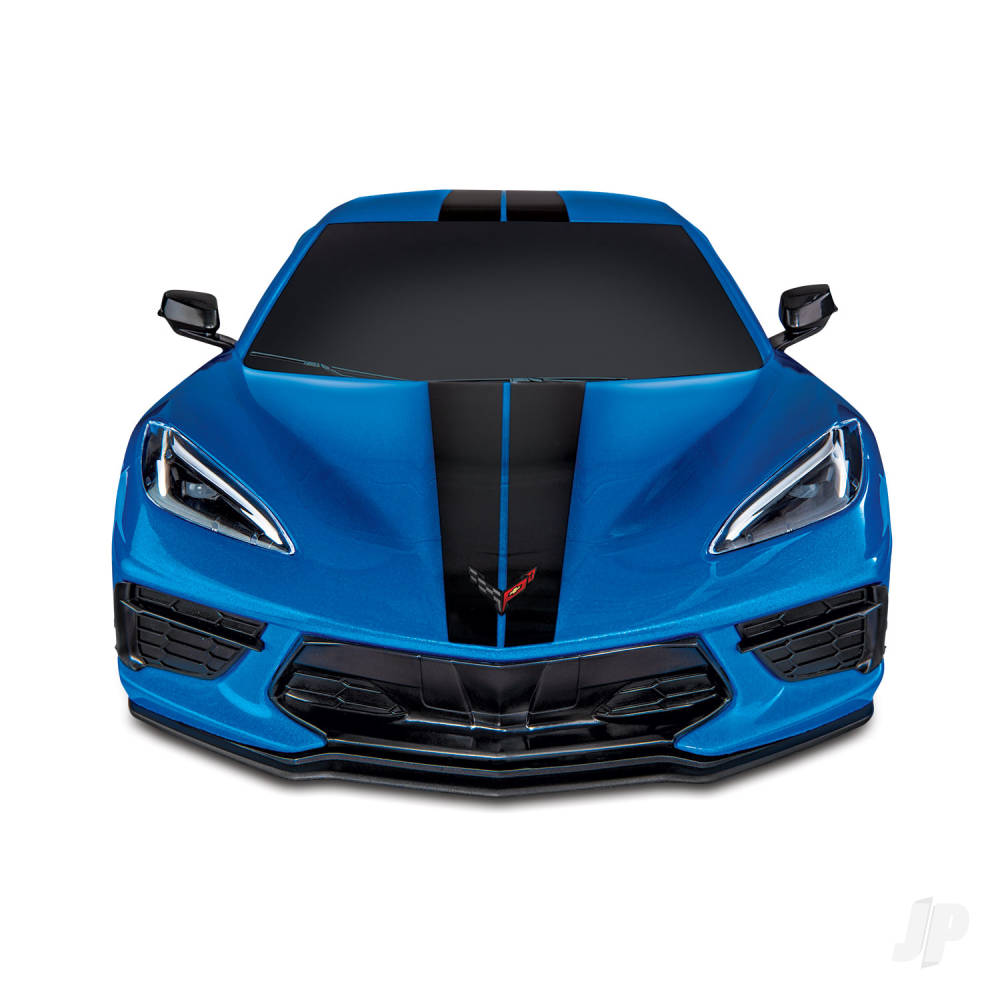 Blue Chevrolet Corvette Stingray 1:10 AWD Supercar (+ TQ 2-ch, XL-5, Titan 550)