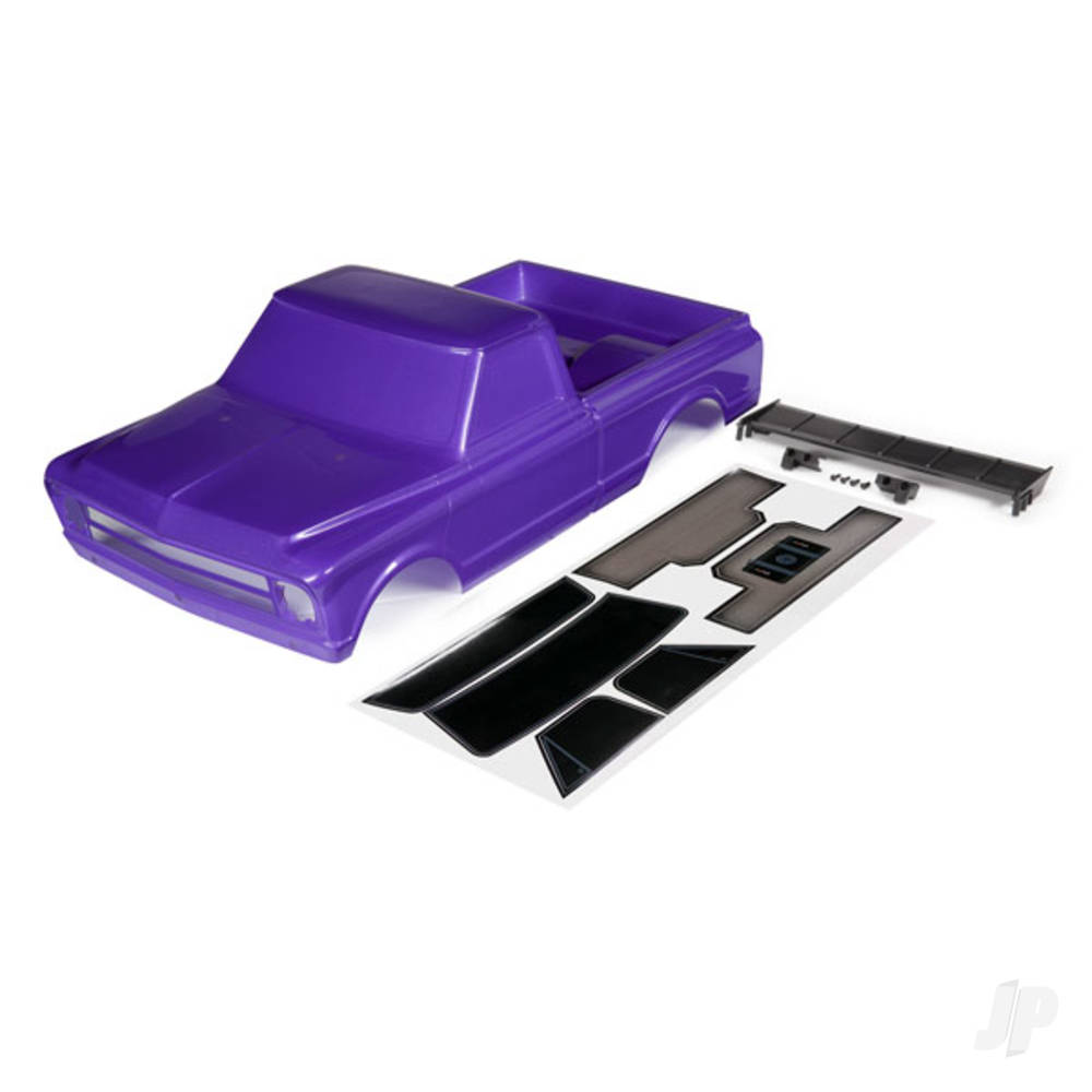 Body, Chevrolet C10 (purple) (includes wing &amp; decals)