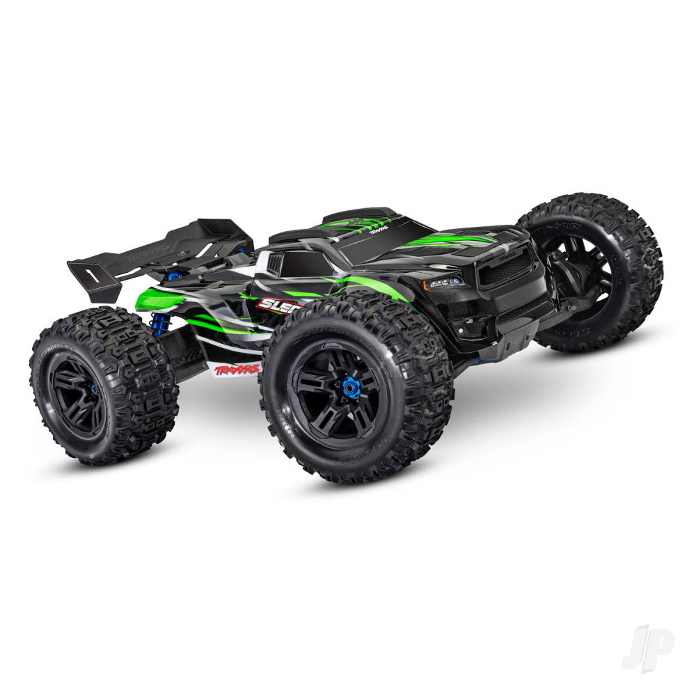 Traxxas Sledge Green 1:8 4WD Brushless Electric Monster Truck (+ TQi 2-ch, TSM, VXL-6S)