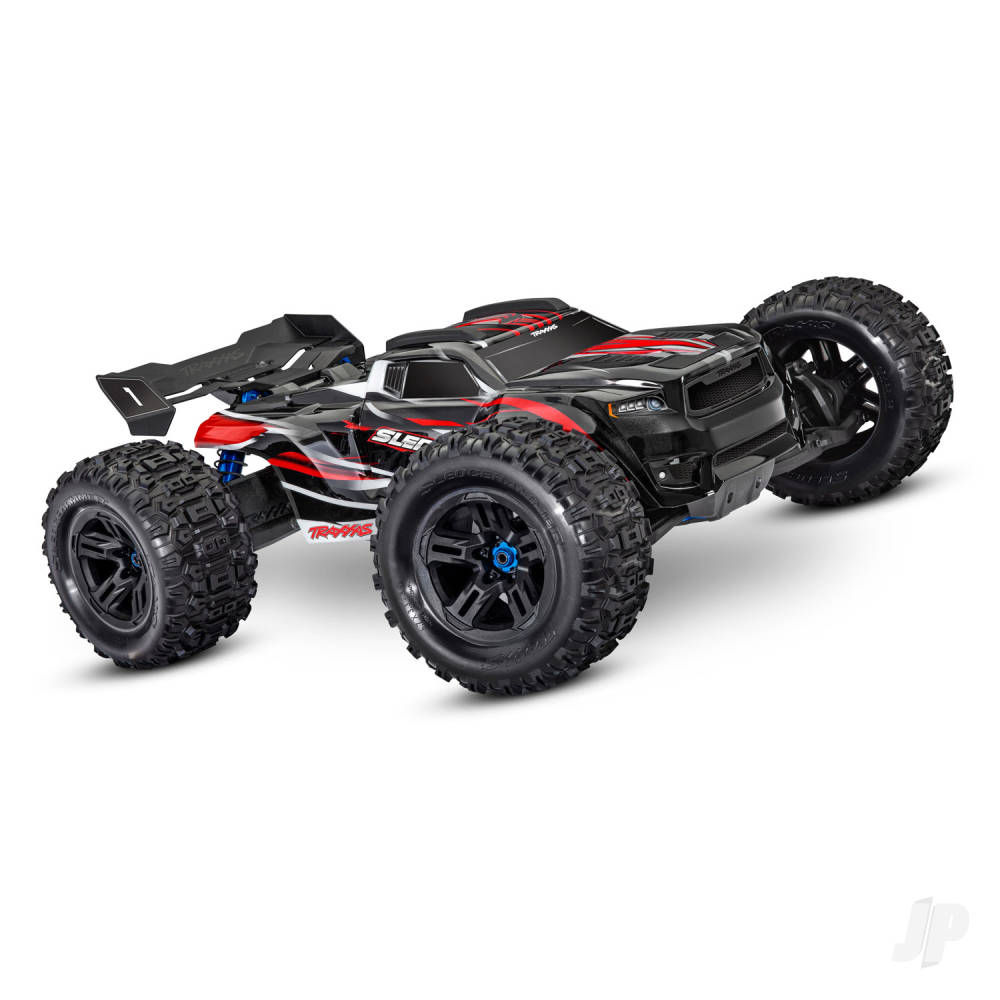 Red, Sledge 1:8 4WD Brushless Electric Monster Truck (+ TQi 2-ch, TSM, VXL-6S)