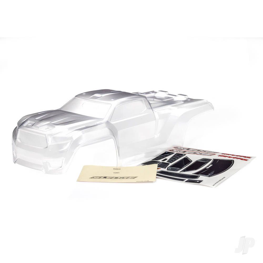 Body, Sledge (clear, requires painting) / window, grille, lights decal sheet