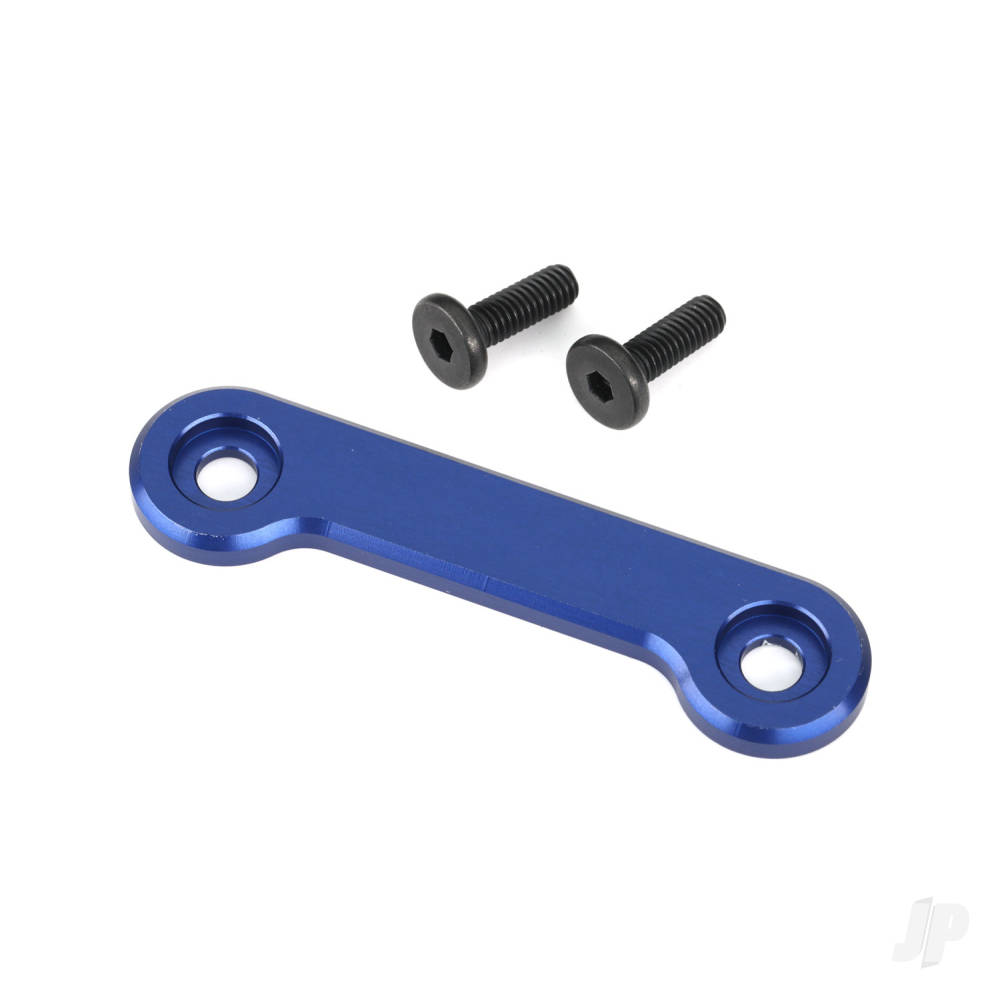 Wing washer, 6061-T6 aluminium (blue-anodised) (1)/ 4x12mm FCS (2)