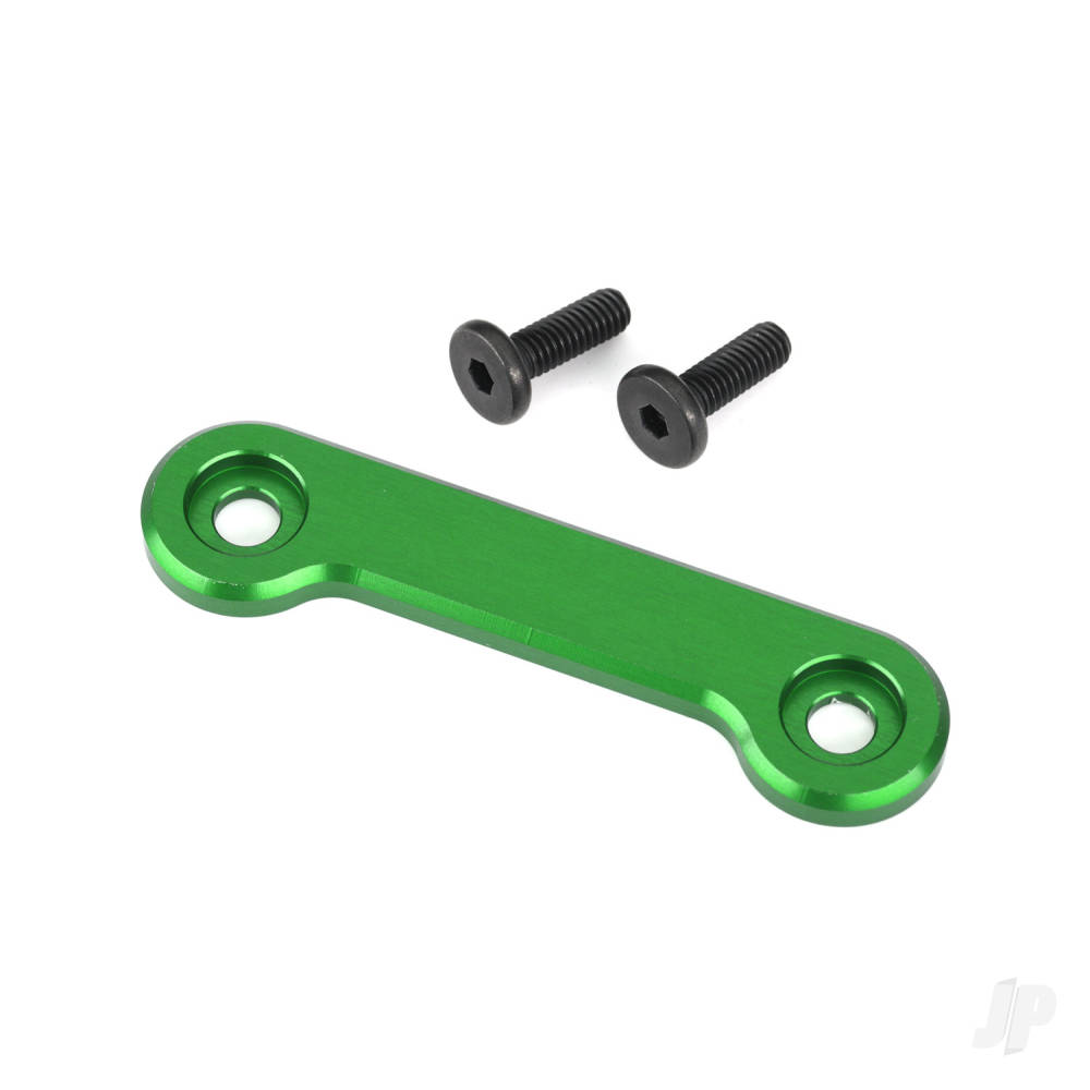 Wing washer, 6061-T6 aluminium (green-anodised) (1)/ 4x12mm FCS (2)