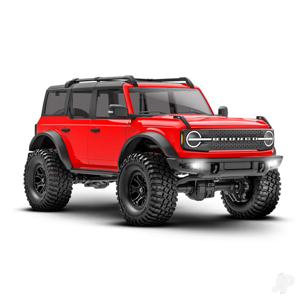 Traxxas TRX-4M 2021 Ford Bronco 1:18 4X4 Electric Trail Crawler, Red