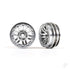 Wheels, 1.0in (satin chrome) (2)