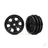 Wheels, 1.0in (black chrome) (2)