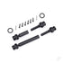 Driveshafts, center, assembled (front &amp; rear) (fits 1/18 scale vehicles with long wheelbase)