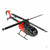 BO-105 Scale 250 Flybarless Helicopter with 6 Axis Stabilisation and Altitude Hold (Grey/Red)