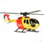 BO-105 Scale 250 Flybarless Helicopter with 6 Axis Stabilisation and Altitude Hold (Yellow/Red)