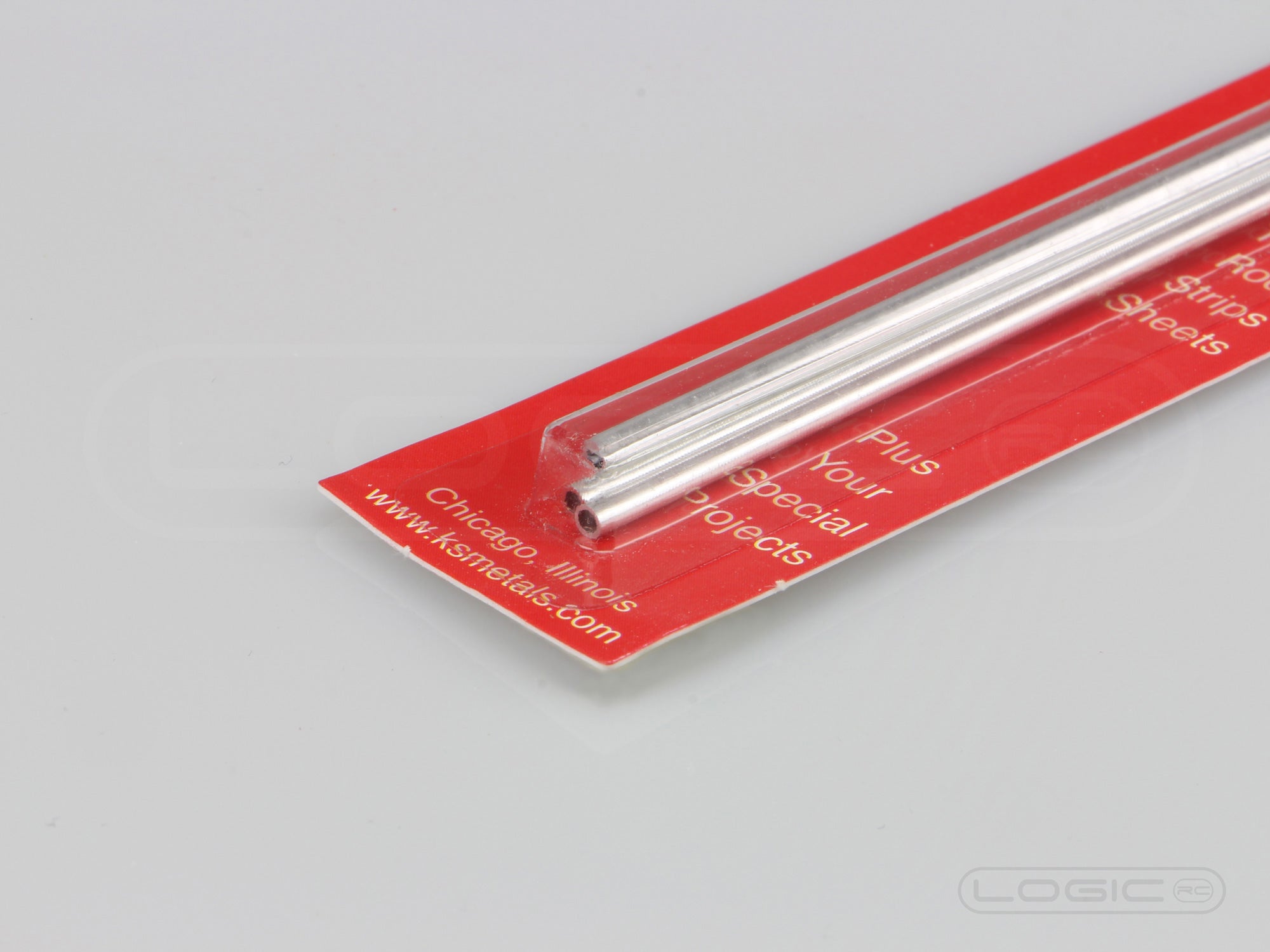 12" Aluminium Tube 3/32" (Pk3) .014 Wall