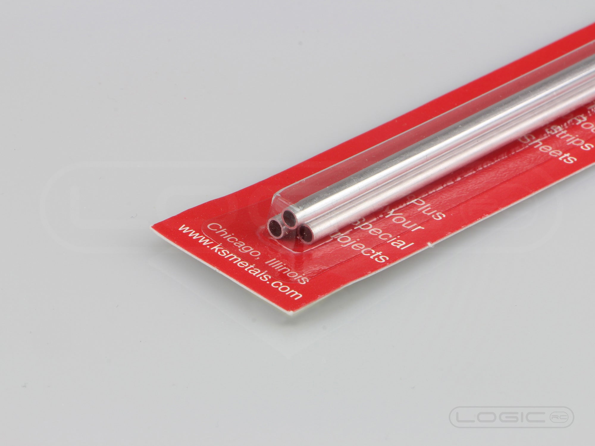 12" Aluminium Tube 1/8" (Pk3) .014 Wall