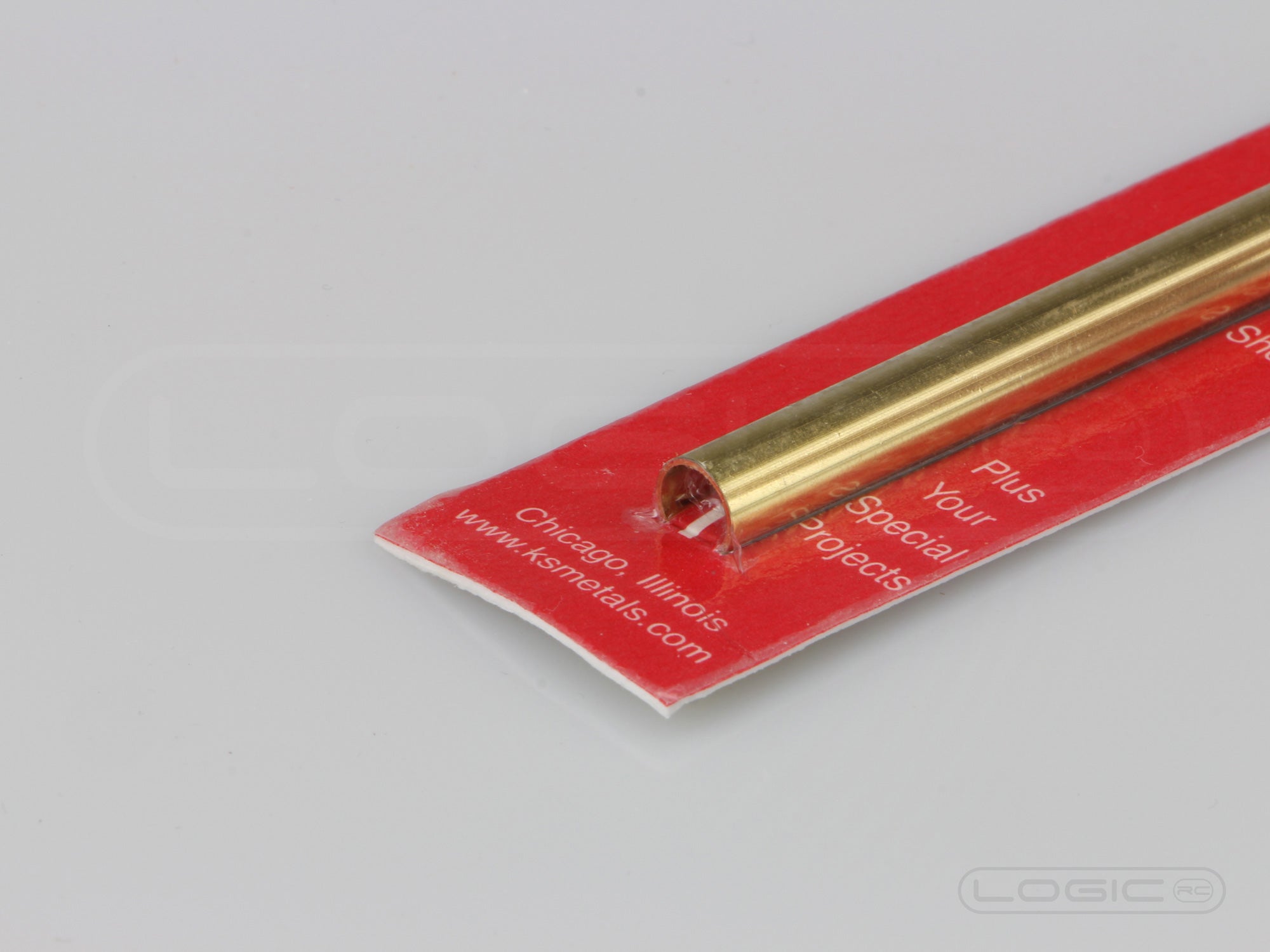 12" Round Brass Tube 9/32" (Pk1) .014 Wall