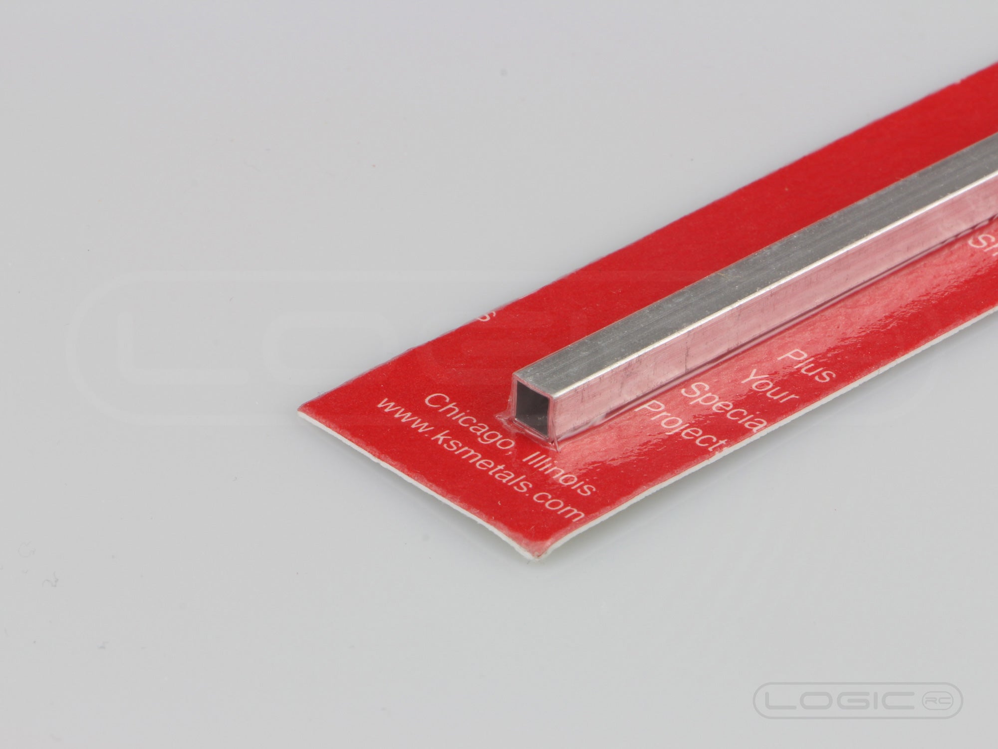 12" Square Aluminium Tube 3/16" (Pk1) .014 Wall