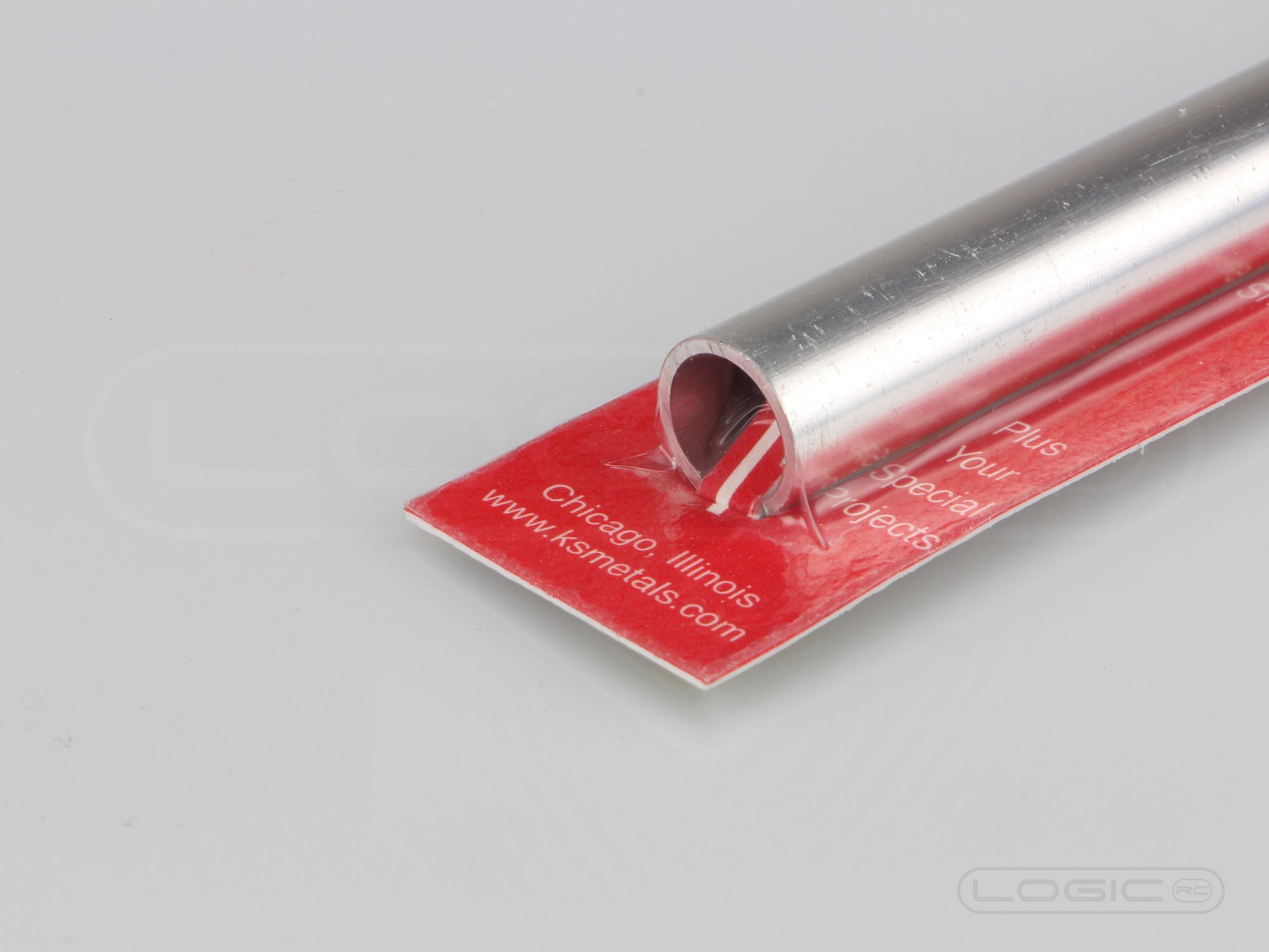 12" Round 6061-T6 Aluminium Tube 1/2" (Pk1) .035 Wall