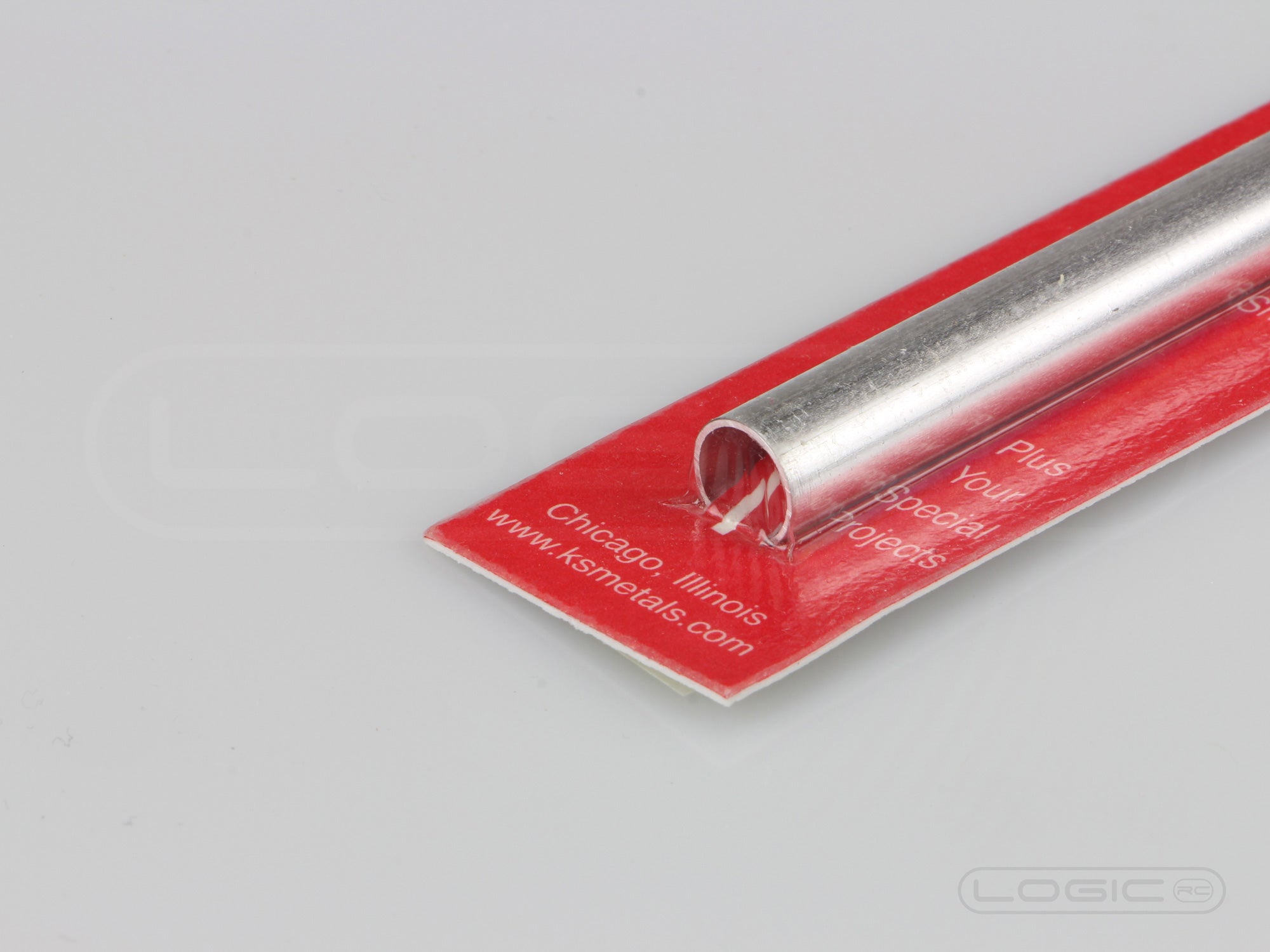 300mm Round Aluminium Tube 9mm OD (Pk1) .45mm Wall