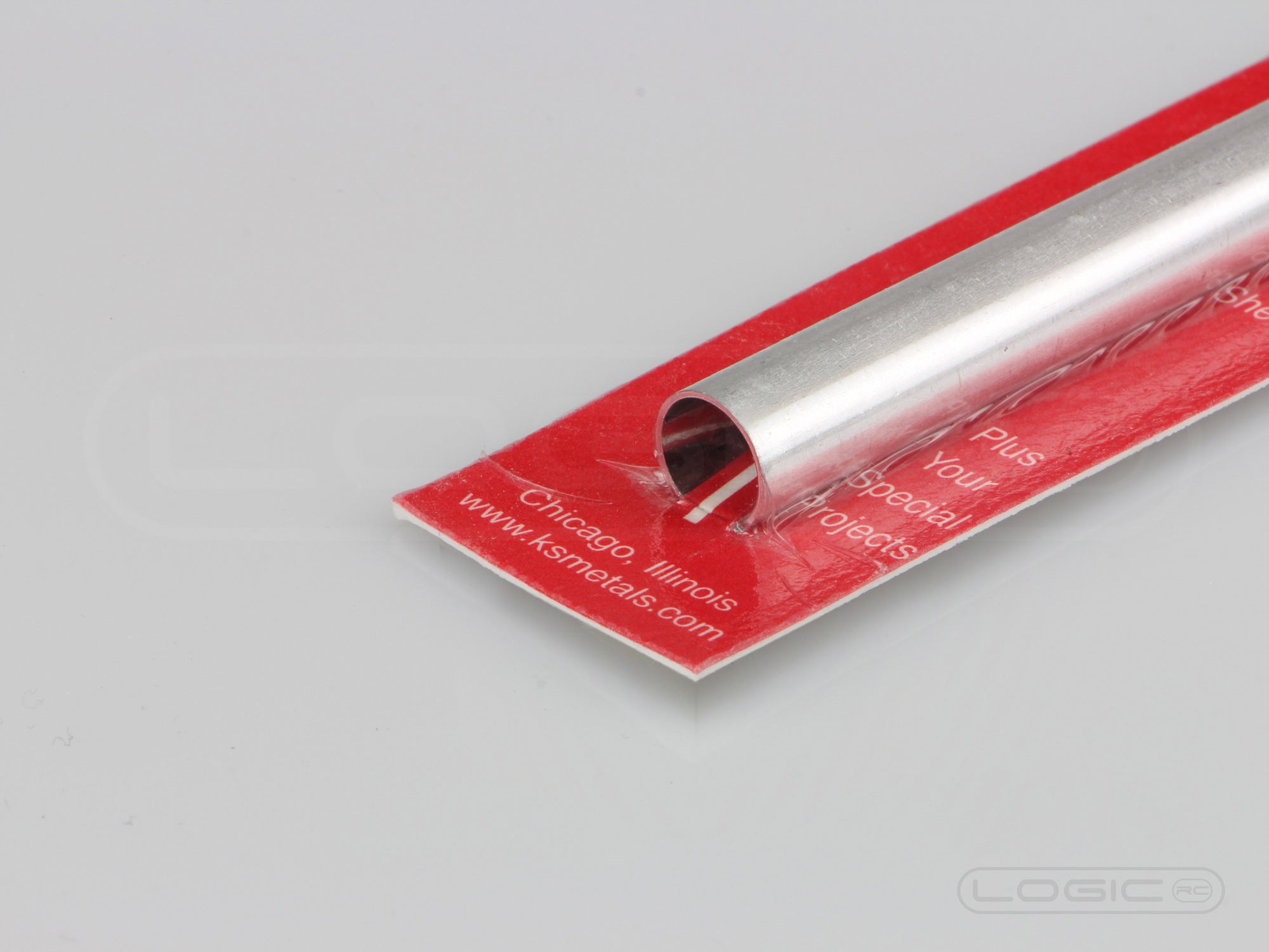 300mm Round Aluminium Tube 10mm OD (Pk1) .45mm Wall