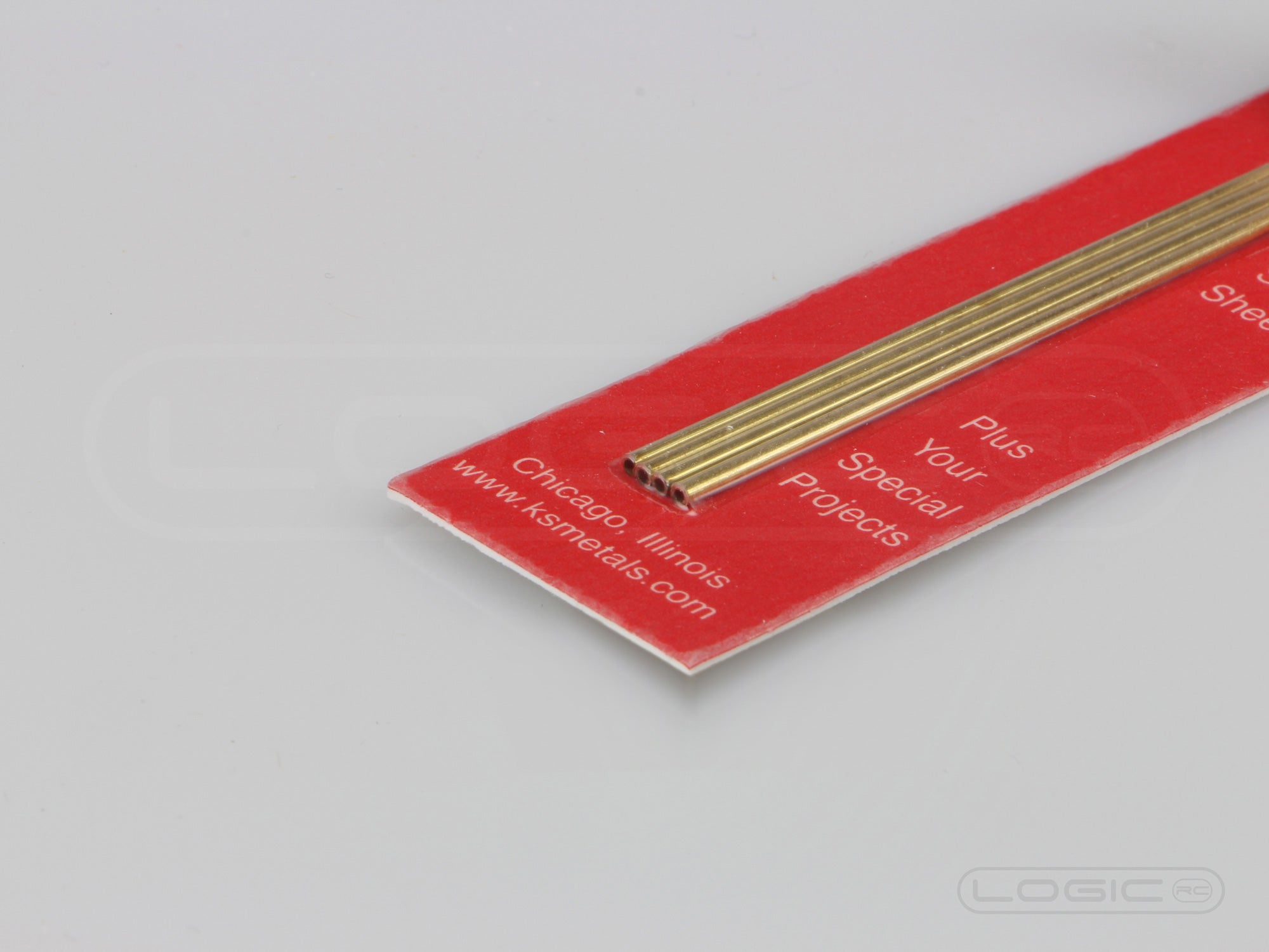 300mm Thin Wall Brass Tube 1.5mm OD (Pk4) .225mm Wall