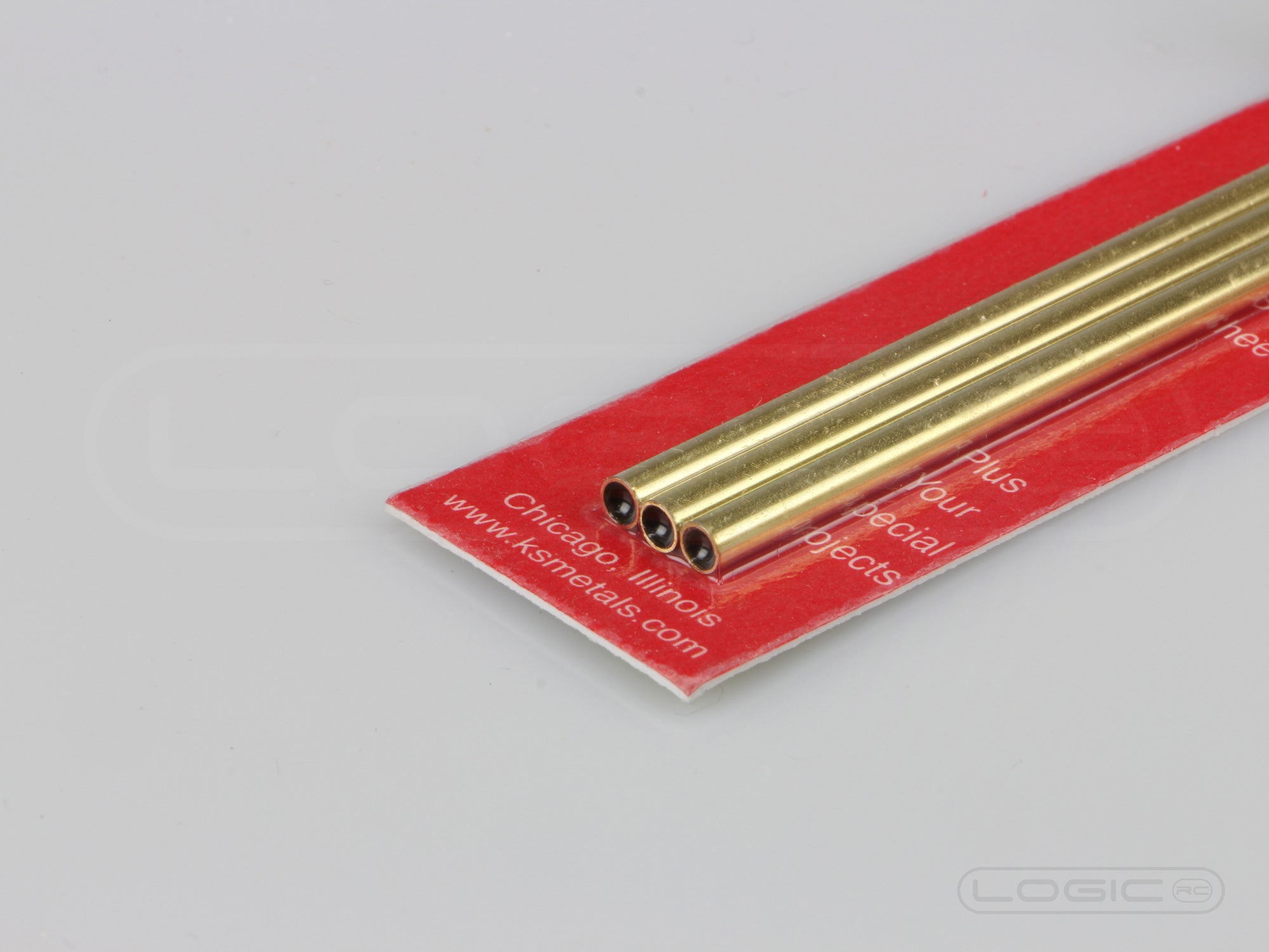 300mm Thin Wall Brass Tube 3.5mm OD (Pk3) .225mm Wall