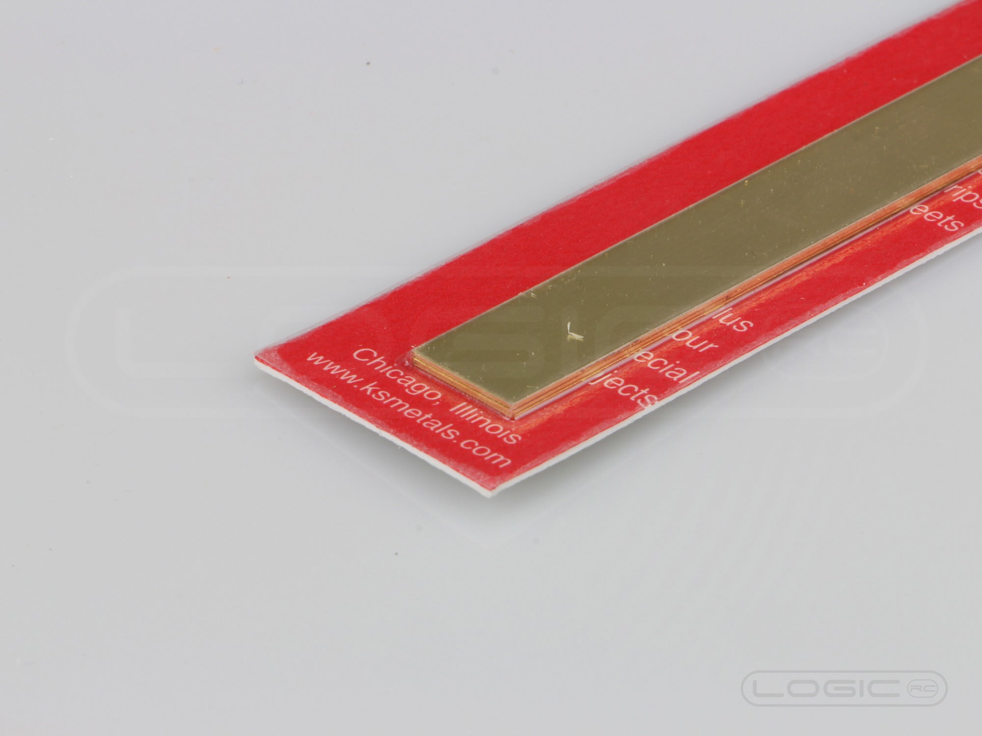 300mm Brass Strip 0.5mm x 12mm (Pk3)