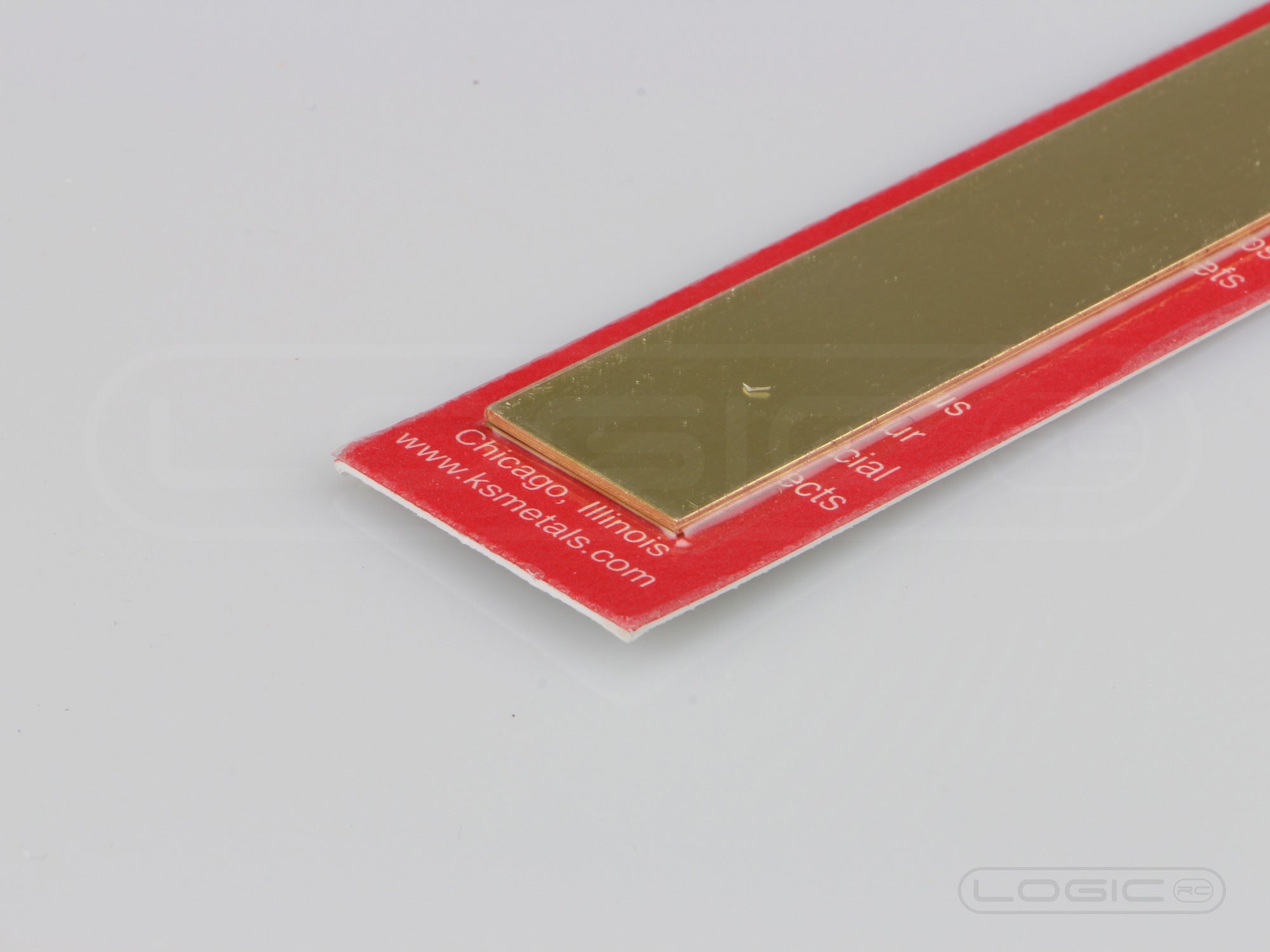 300mm Brass Strip 0.5mm x 18mm (Pk3)