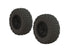 Arrma Dboots 'Fortress MT' Tire Set Glued Black (2) ARA550042