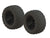 ARRMA dBoots Fortress MT Tire Set Glued Blk (2)