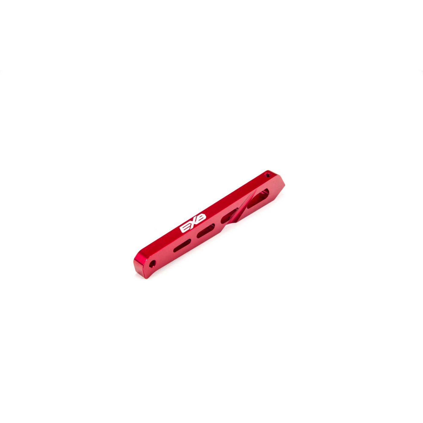 Arrma EXB Rear Center Chassis Brace Aluminum 87mm Red