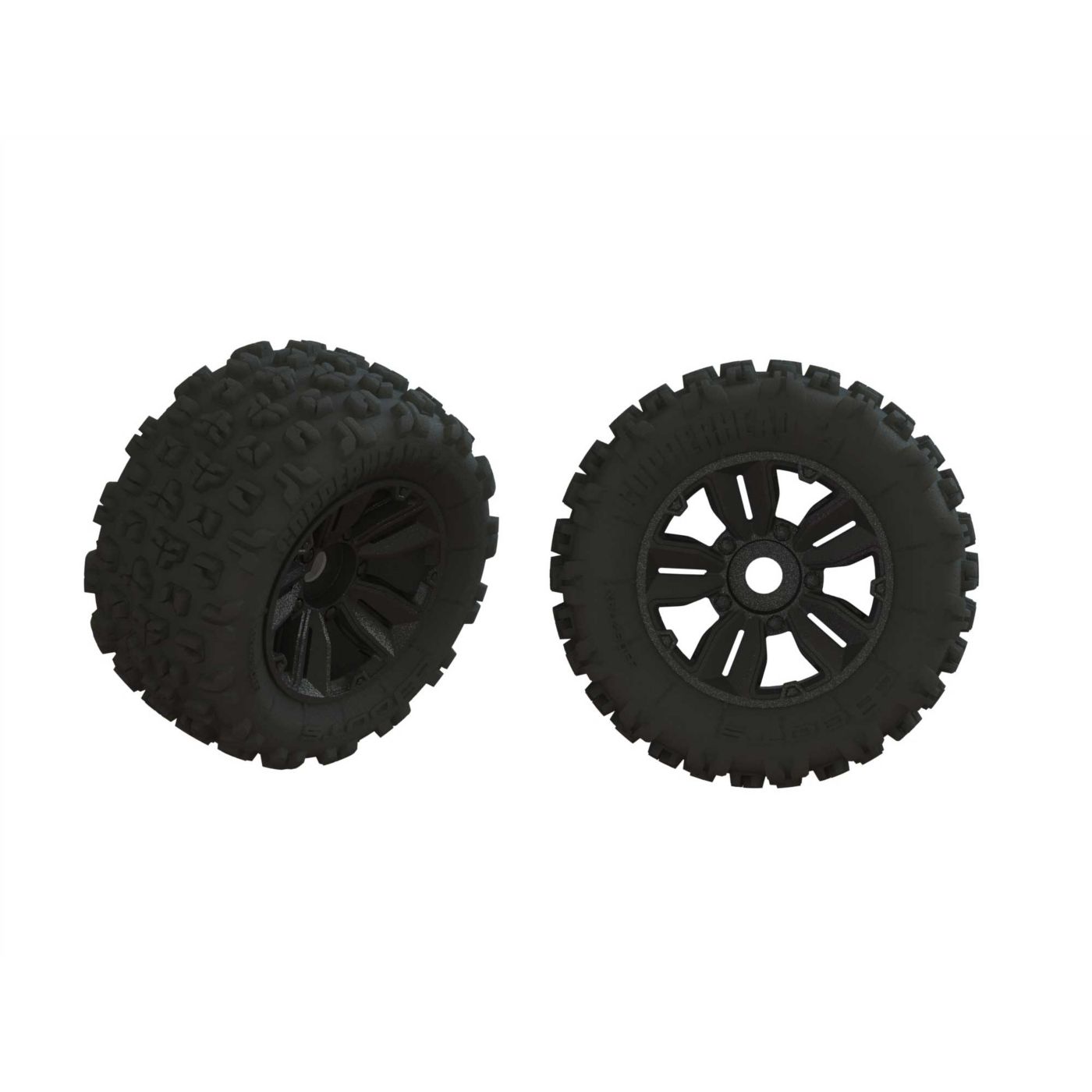 Dboots 'Copperhead2 S-Block MT' 8S Tire Set Glued 24mm H (2)