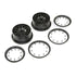 Wheel &amp; Beadlock Set, Black (2): 5ive-T 2.0