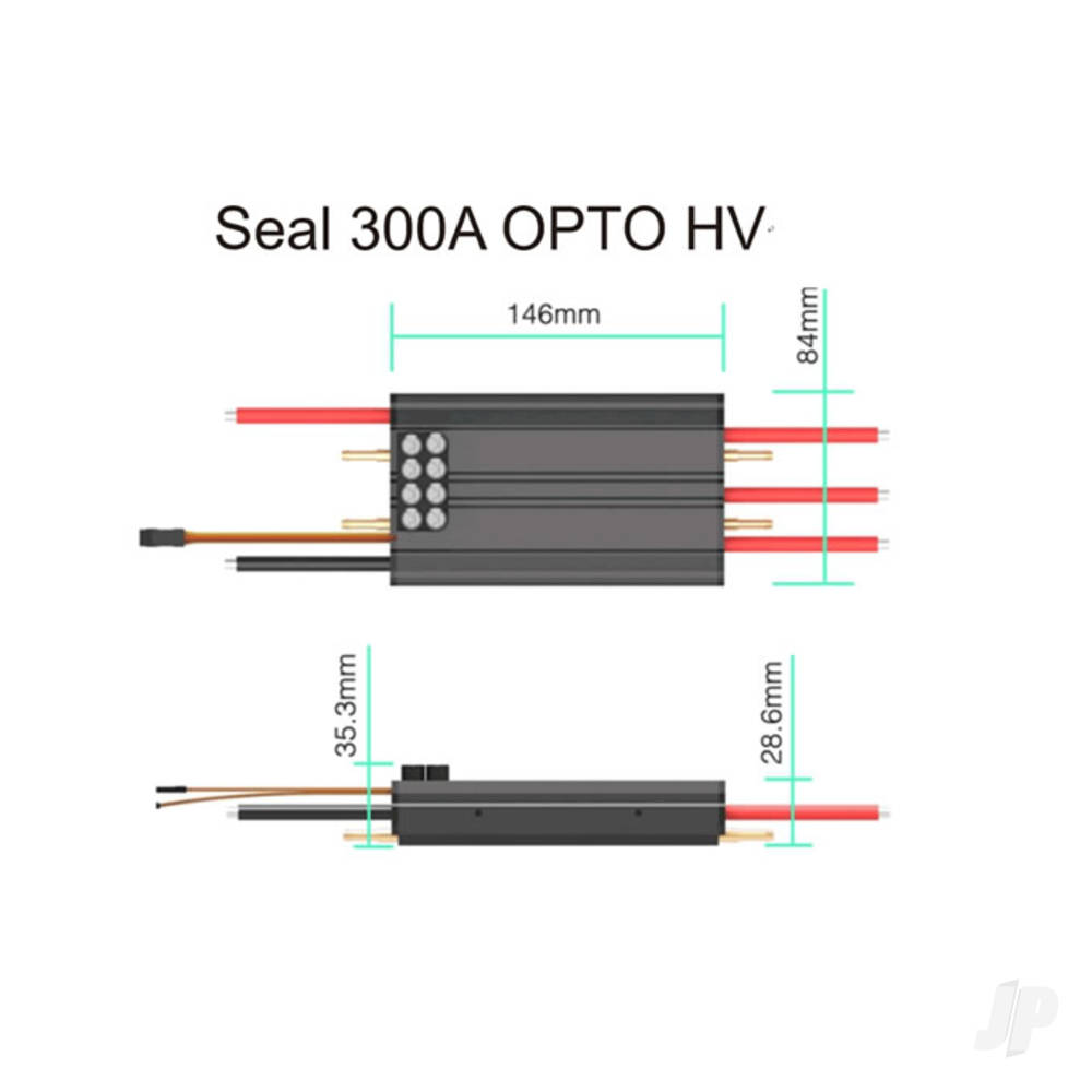 Seal 300A Opto ESC HV 14S ESC