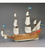 1/65 VASA SWEDISH WARSHIP 1626 WITH FIGURINES