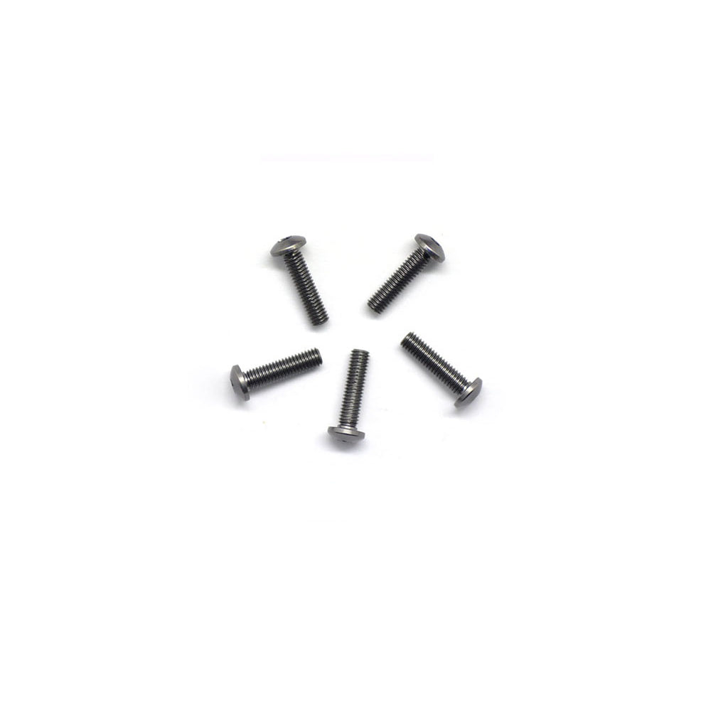 Alu Screw Allen Roundhead M3 x 12 Grey (5)