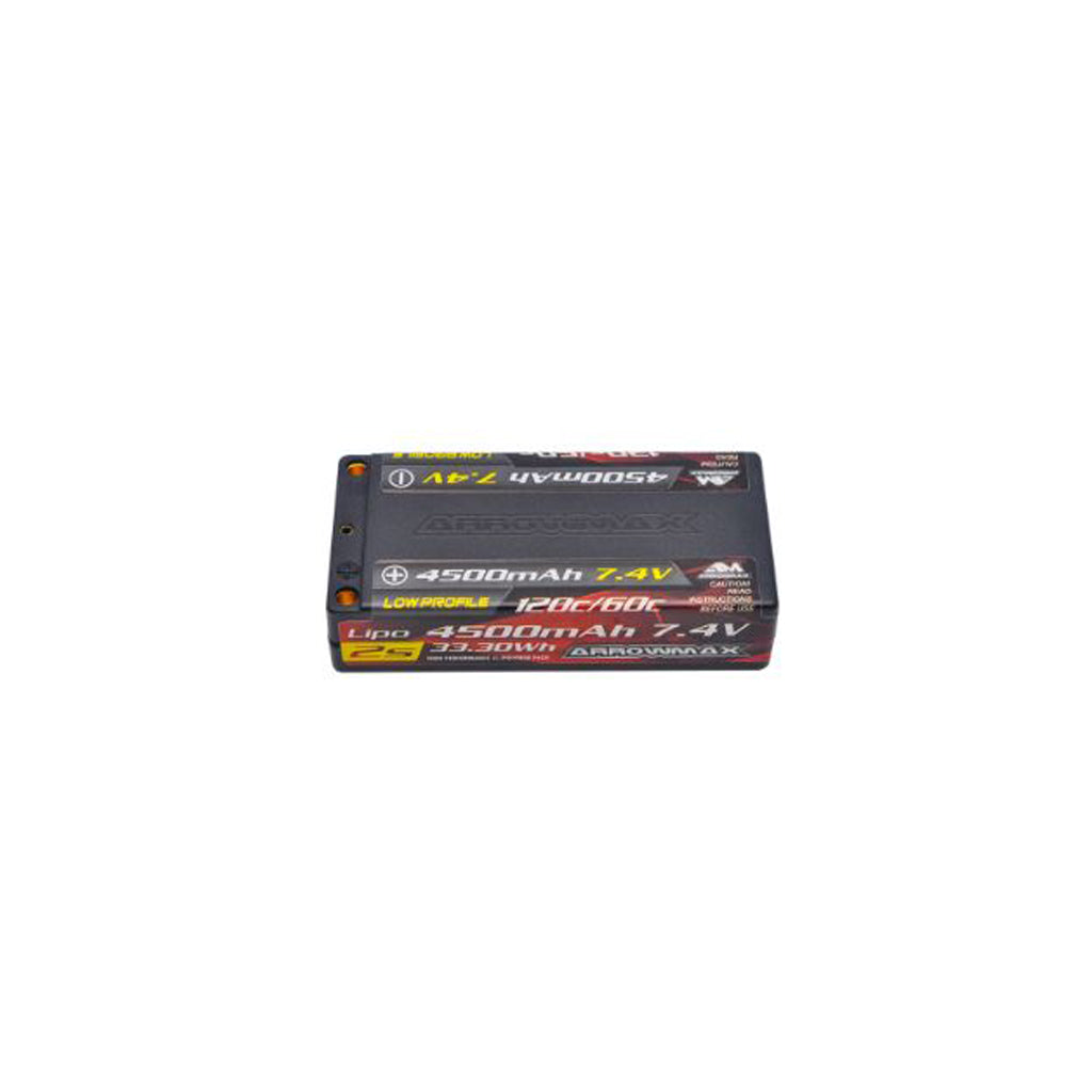 Arrowmax Lipo 4500mAh 2S Shorty LP-7.4V-60C