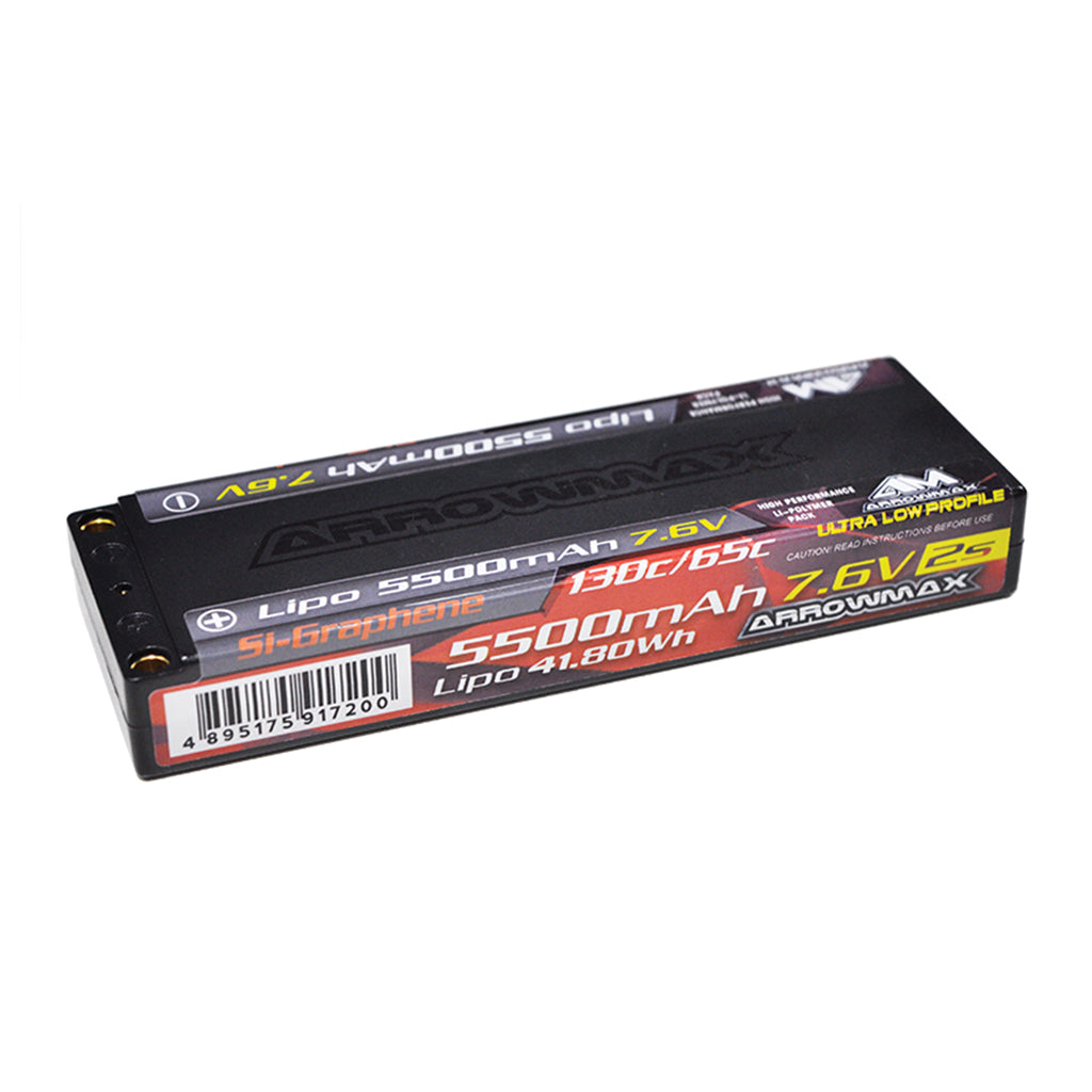 Lipo 5500mAh 2S TC Ultra Low P-7.6V-Si-Graphene