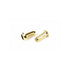 Low Profile 5mm Connector 24K - pk2