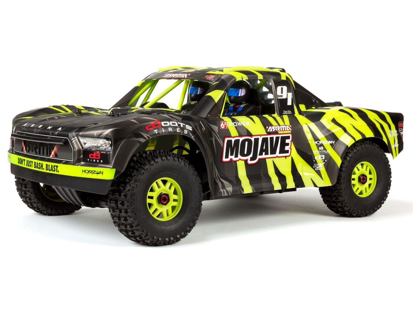 Arrma Mojave 6S BLX 1/7 Desert Truck Blk/Grn