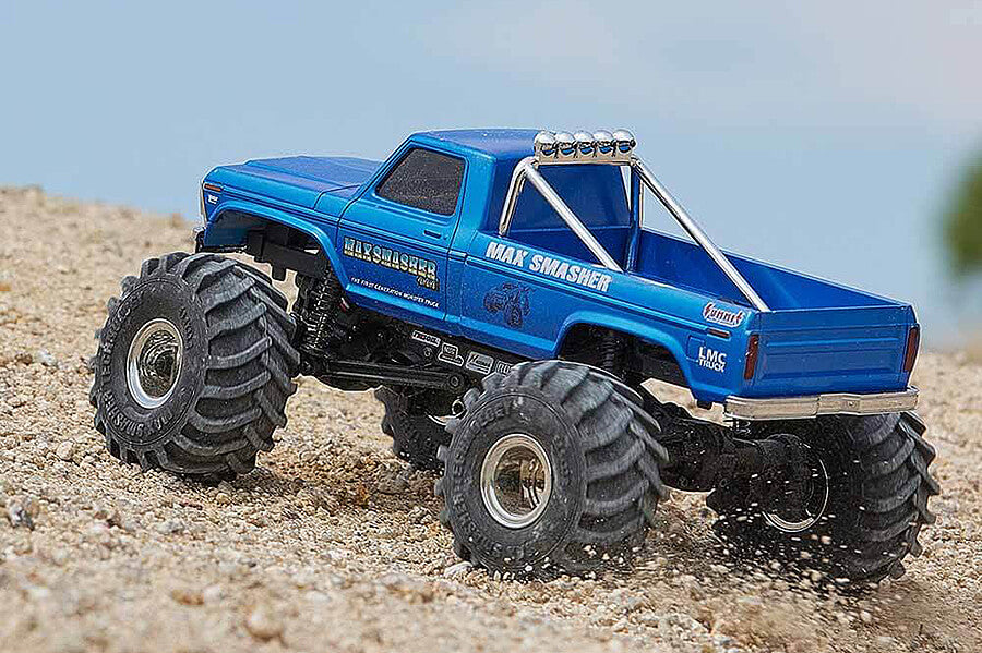 FMS FCX24 1/24TH Max Smasher 4WD RTR - Blue