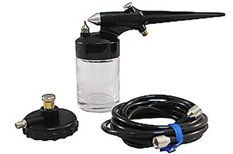 Basic Spray Gun with clam shell pack, Regulator & Hose