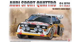 Audi quattro S1 E2 Montecarlo Rally 1986 #2  (rebox BEE-24017)