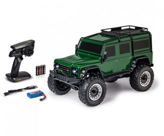 1:8 Land Rover Defender.100%RTR British green