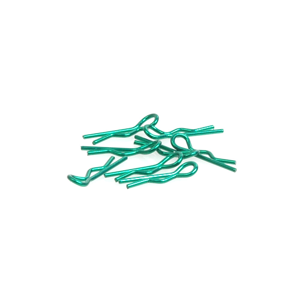 Small Body Clip 1/10 - Metallic Green (8)