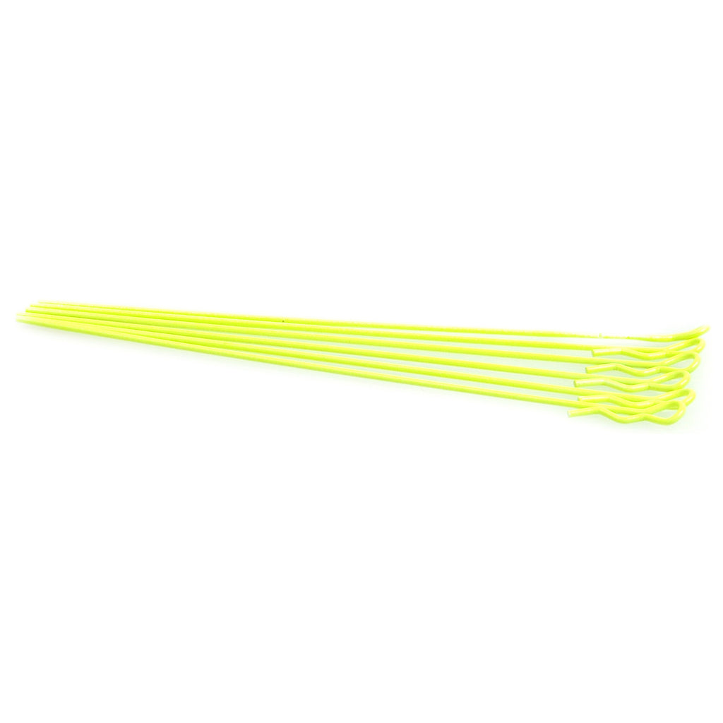 Extra Long Body Clip 1/10 - Fluorescent Yellow (6)