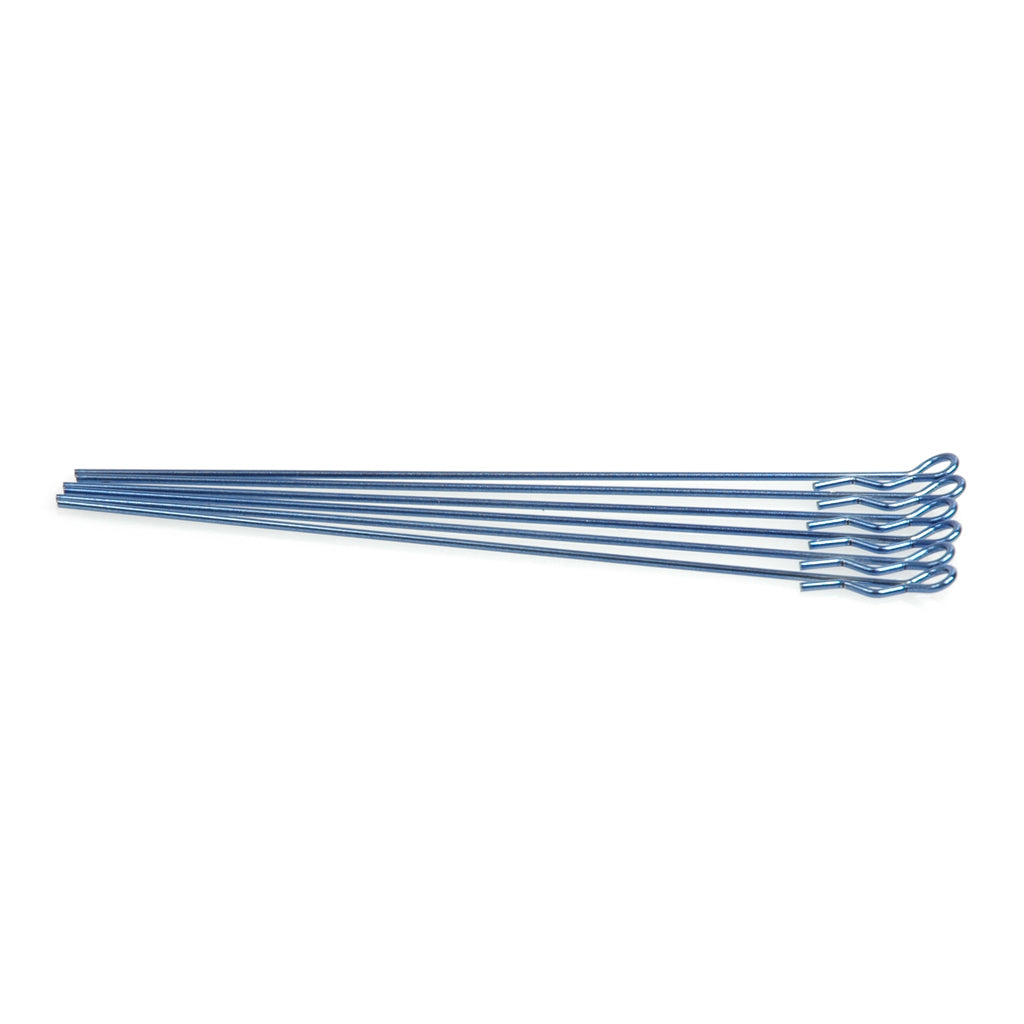 Extra Long Body Clip 1/10 - Metallic Blue (6)