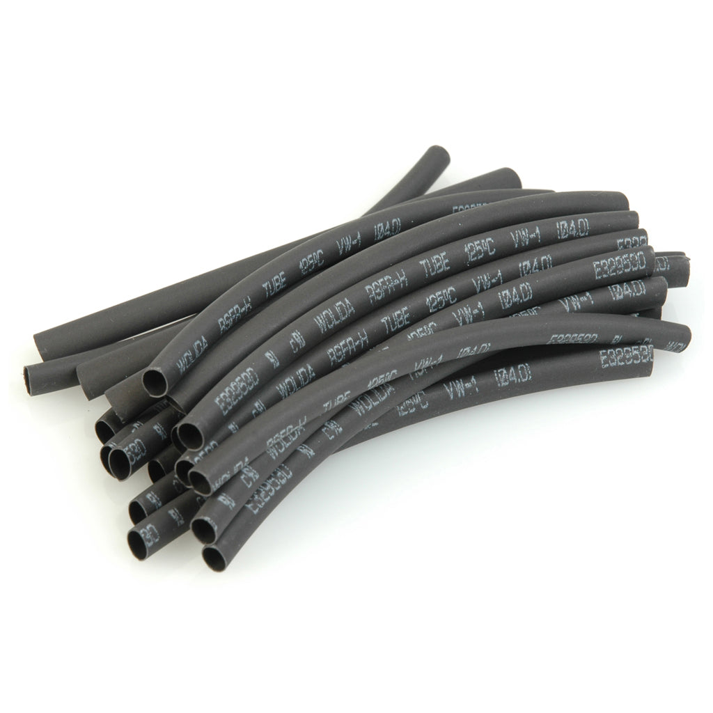 Heatshrink 4.0mm dia Black - 20pcs