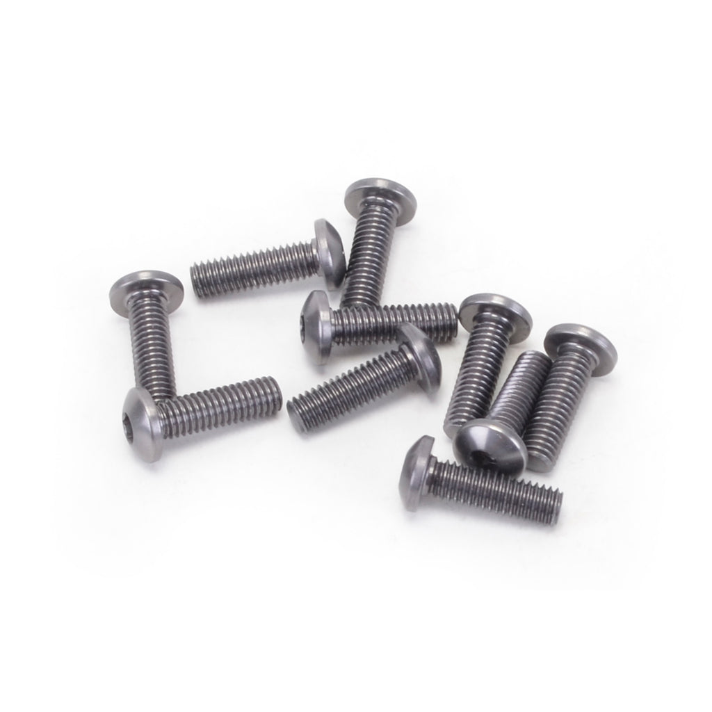 Alloy Button Head Hex Screws M3 x 10 pk10