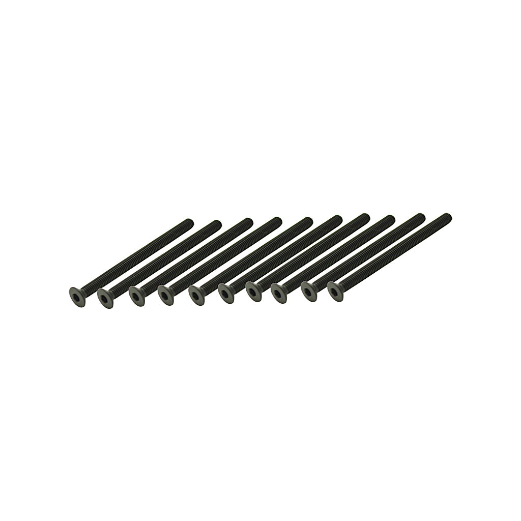 Steel Csk Hex Screws M3 x 40 pk10