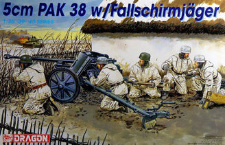 5CM PAK 38 W/Fallschirmjager