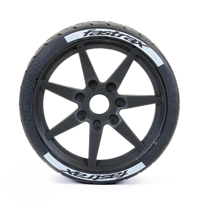 Fastrax Supaforza Front 52&#176; Tyres/Blk 17Mm Hex Wheels