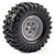 Fastrax 1:10 Crawler Sawblock 1.9 Scale Grey Wheel ø108Mm Tyre (Pair)